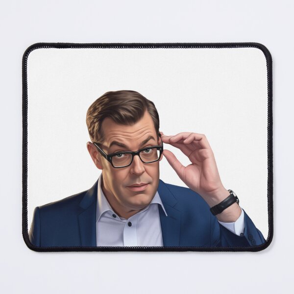 Item preview, Richard Osman british tv star –minimalist portrait design,impossible fortuneมrichard osman books order. designed and sold by I​ AM​ O.J.A ..