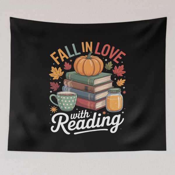 Item preview, Fall In Love With Reading Fall Season designed and sold by tlallimicrichi.