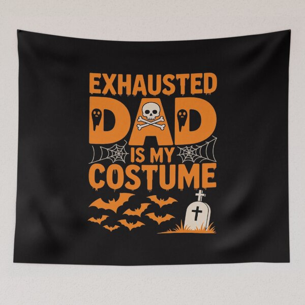 Item preview, Exhausted Dad Costume Matching Halloween Men designed and sold by tlallimicrichi.