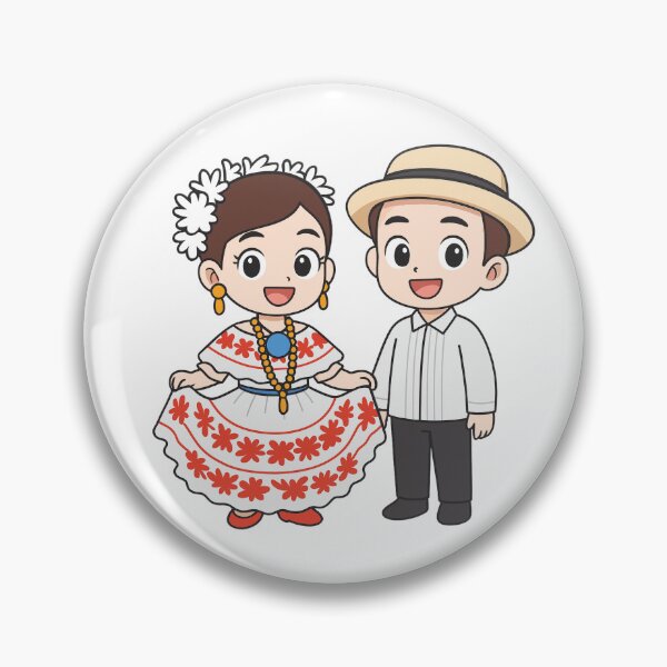 Item preview, Panamanian couple love sticker designed and sold by DesignPMG.