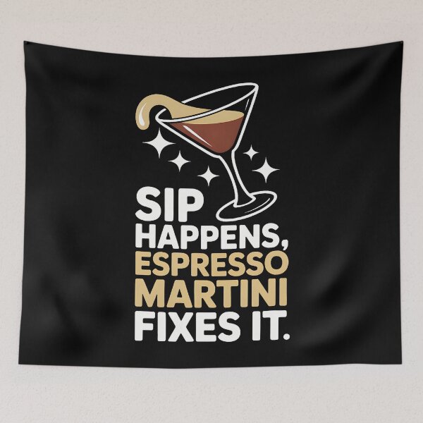 Item preview, Sip Happens Espresso Martini Fixes It designed and sold by MindyMarianela.