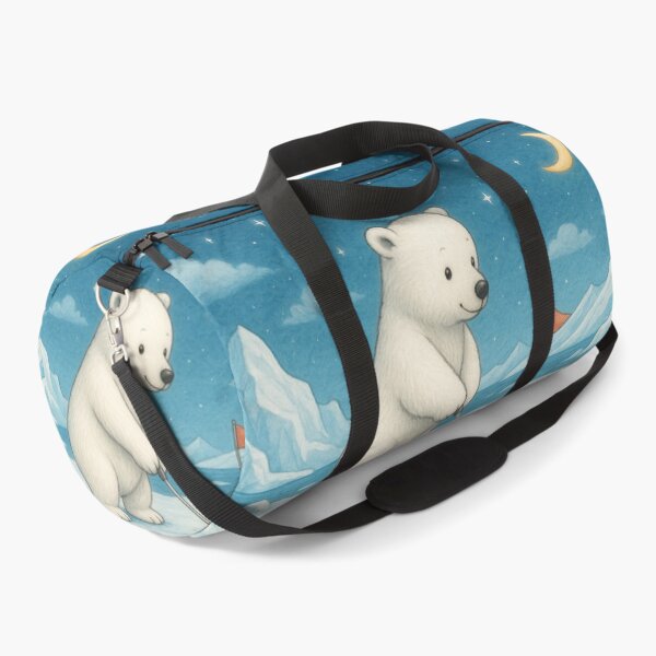 Item preview, Little polar bear plays golf designed and sold by Mauswohn.