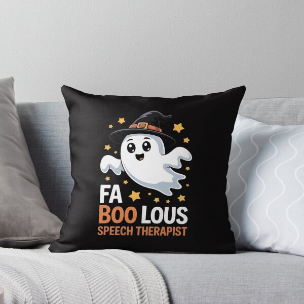 Item preview, Speech Teacher Therapist Faboolous Halloween designed and sold by teltvitossuilea.