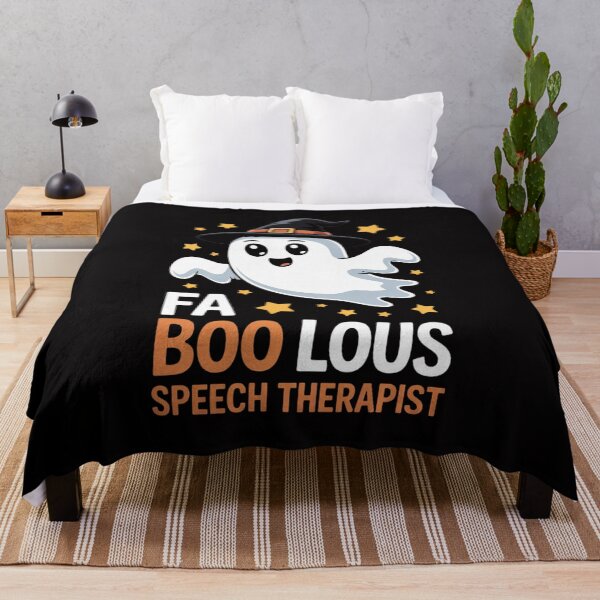 Item preview, Speech Teacher Therapist Faboolous Halloween designed and sold by teltvitossuilea.