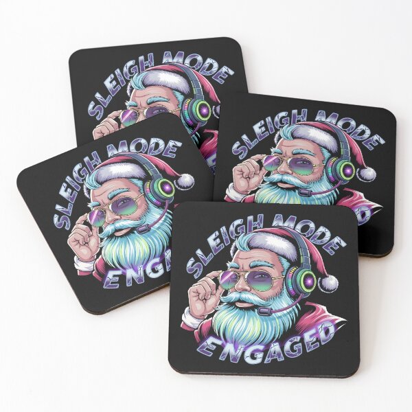 Item preview, Sleigh Mode Engaged Gamer Santa designed and sold by SoulenCify.