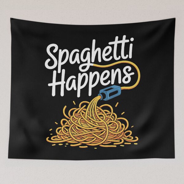 Item preview, 3D Printer Nerd Spaghetti Maker Filament Print designed and sold by JaneJanie.