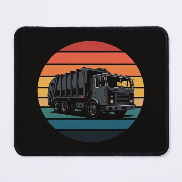Item preview, Recycling Trash Garbage Truck Sunset Old School Party designed and sold by chaeningplan.