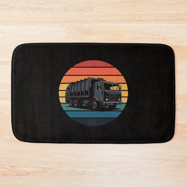Item preview, Recycling Trash Garbage Truck Sunset Old School Party designed and sold by chaeningplan.