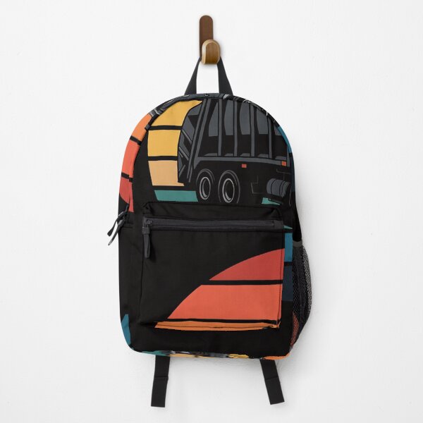 Item preview, Recycling Trash Garbage Truck Sunset Old School Party designed and sold by chaeningplan.