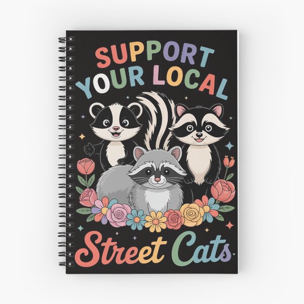 Item preview, Raccoon Opossum Skunk Lover Support Yours Local Street Cats designed and sold by chaeningplan.