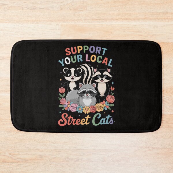 Item preview, Raccoon Opossum Skunk Lover Support Yours Local Street Cats designed and sold by chaeningplan.