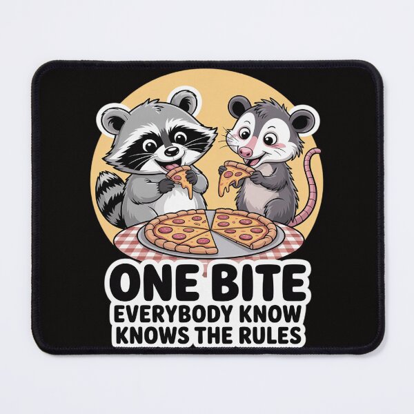Item preview, Racoon & Opossum Lover One Bite Everybody That Knows Rules designed and sold by chaeningplan.