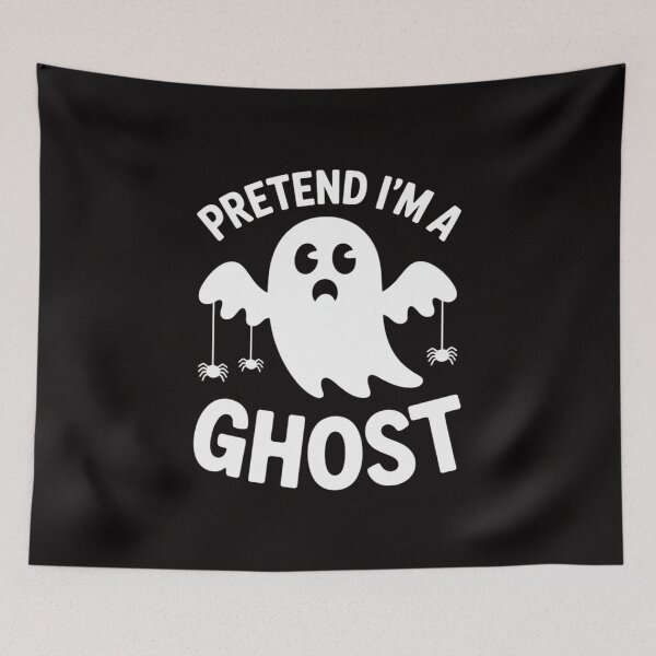 Item preview, Pretend I'm A Ghost Lazy Halloween designed and sold by chaeningplan.