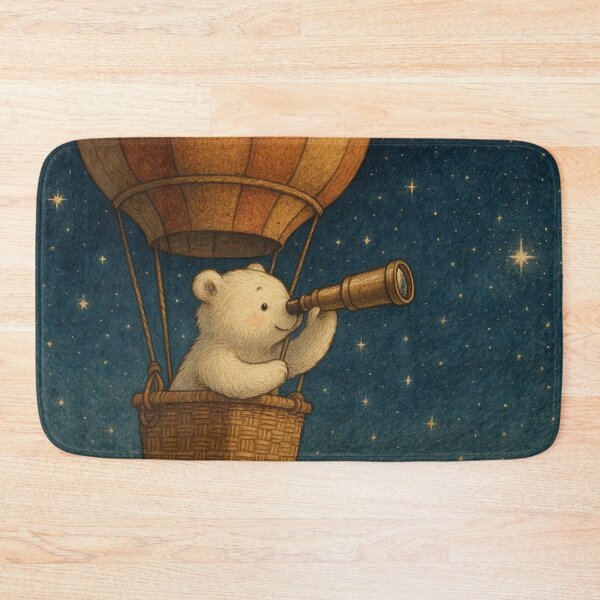 Item preview, Hot air balloon ride under the starry sky designed and sold by Mauswohn.