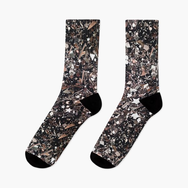 Item preview, Bronze and silver glitter mix with star shapes designed and sold by SassyArtistry.