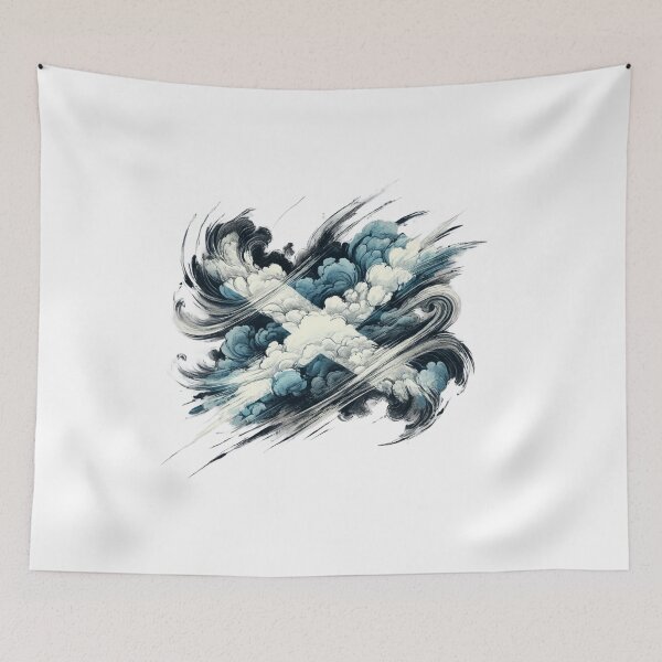 Item preview, Stormborn Sky – Scotland's Spirit in the Clouds designed and sold by CelticSoulShop.