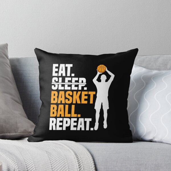 Item preview, Eat Sleep Basketball Repeat I Court Basketballer Basketball designed and sold by LeanneCarolina.