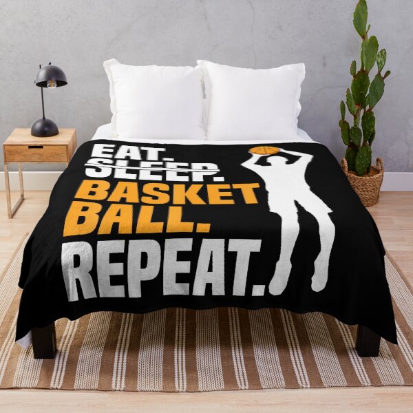Item preview, Eat Sleep Basketball Repeat I Court Basketballer Basketball designed and sold by LeanneCarolina.