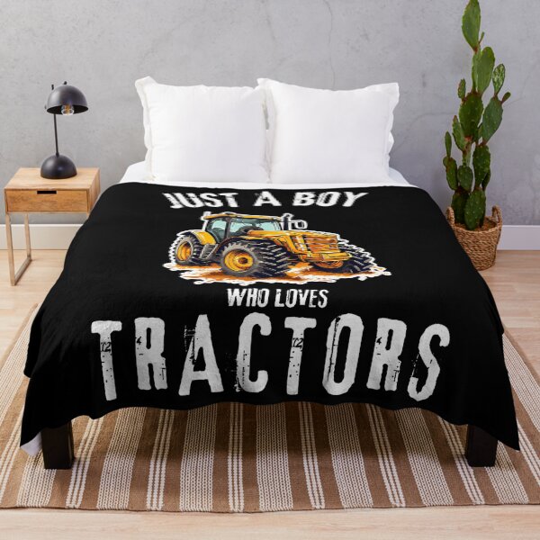 Item preview, Just A Boy Who Loves Tractors - Youth Farming Machinery designed and sold by JaneJanie.