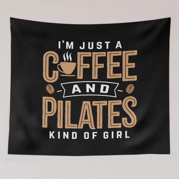 Item preview, Pilates Coffee Workout Exercise Fitness Coffee Pilates Lover designed and sold by LauraLydiaa.