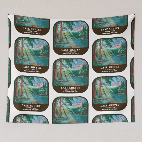 Item preview, Vintage Lake Shetek State Park (Minnesota State Park) designed and sold by RabbitK.