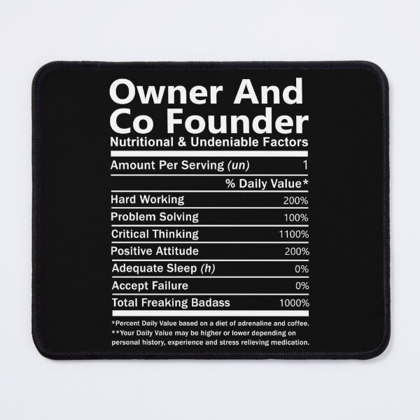 Item preview, Owner And Co Founder designed and sold by liviawong435.