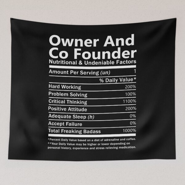 Item preview, Owner And Co Founder designed and sold by liviawong435.