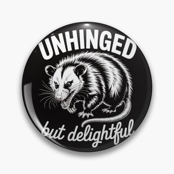 Item preview, Opossum Unhinged but Delightful Meme Possum designed and sold by czechascheledu.