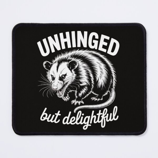 Item preview, Opossum Unhinged but Delightful Meme Possum designed and sold by czechascheledu.