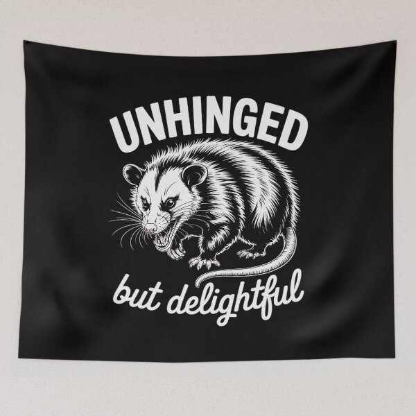 Item preview, Opossum Unhinged but Delightful Meme Possum designed and sold by czechascheledu.