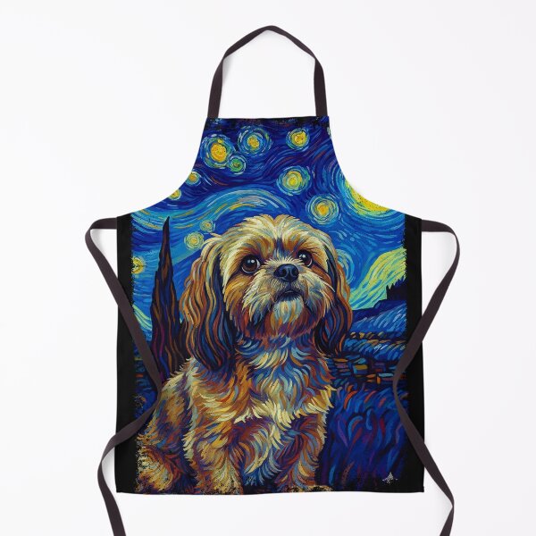 Item preview, STARRY NIGHT - SHIH TZU | Pets and Dogs lovers for Men and Women t-shirt designed and sold by panchiTWO.