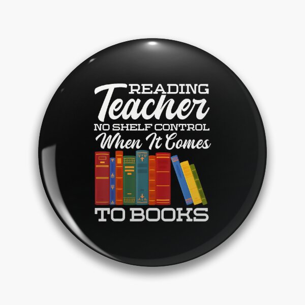 Item preview, No Shelf Control Reading Teacher designed and sold by LeanneCarolina.