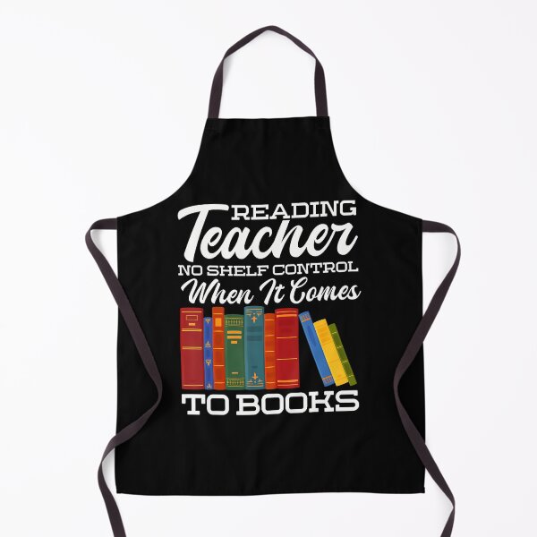 Item preview, No Shelf Control Reading Teacher designed and sold by LeanneCarolina.