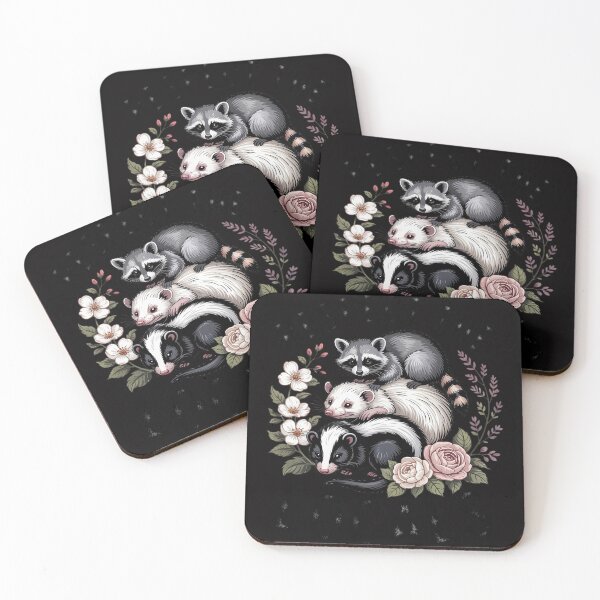 Item preview, Opossum Respect Locals Raccoon Skunk Possum Men Women Kids designed and sold by berniceschm.