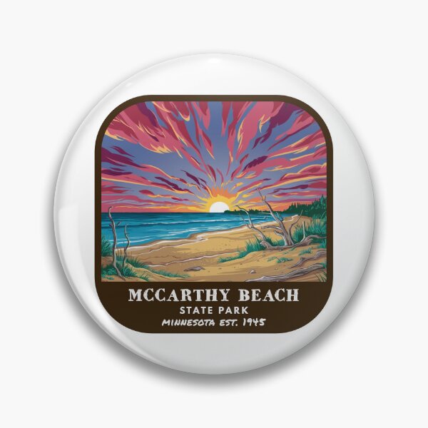 Item preview, Vintage McCarthy Beach State Park (Minnesota State Park) designed and sold by RabbitK.