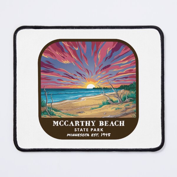Item preview, Vintage McCarthy Beach State Park (Minnesota State Park) designed and sold by RabbitK.