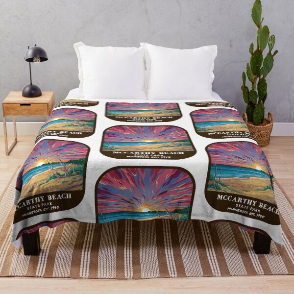 Item preview, Vintage McCarthy Beach State Park (Minnesota State Park) designed and sold by RabbitK.