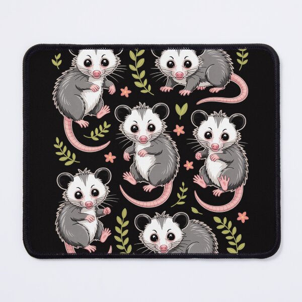 Item preview, Opossum Poses Flowers Cute Possum Floral Girls Kids Women designed and sold by berniceschm.