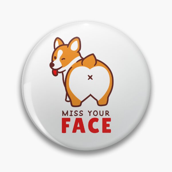Item preview, Cute Kawaii Corgi Butt - Funny Dog Loaf Illustration Gift. designed and sold by I AM O.J.A ..