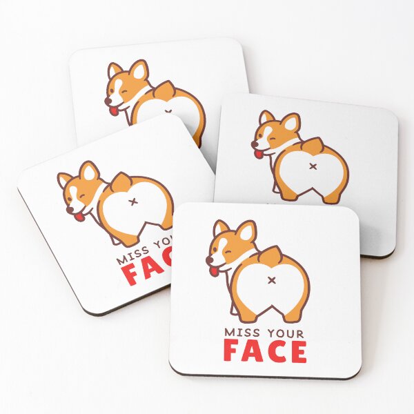 Item preview, Cute Kawaii Corgi Butt - Funny Dog Loaf Illustration Gift. designed and sold by I​ AM​ O.J.A ..