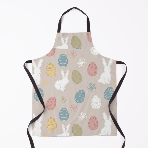 Item preview, Pastel Easter bunnies and eggs seamless spring pattern designed and sold by SassyArtistry.