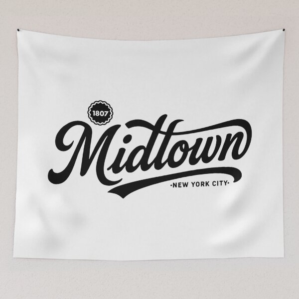 Item preview, Midtown Manhattan New York Lettering designed and sold by Boogosh.