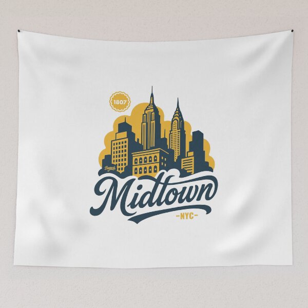 Item preview, Midtown Manhattan Vintage Streetcorner designed and sold by Boogosh.
