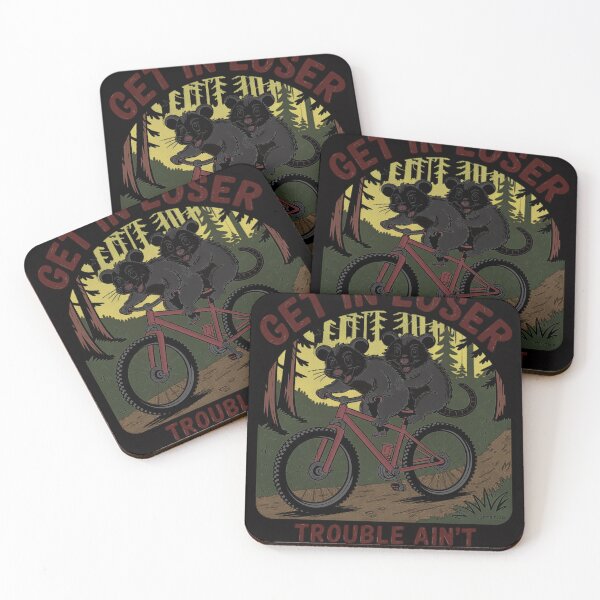 Item preview, Opossum Get In Loser Trouble Possum Raccoon Men Women designed and sold by sonlylya.