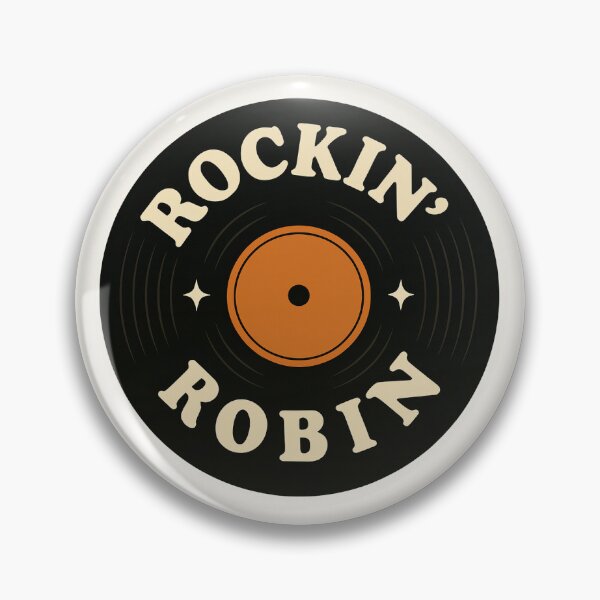 Artikelvorschau, Rockin’ Robin entworfen und verkauft von Muggleswelcome.