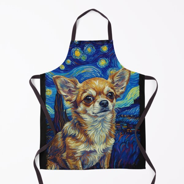 Item preview, STARRY NIGHT - CHIHUAHUA | Pets and Dogs lovers for Men and Women t-shirt designed and sold by panchiTWO.