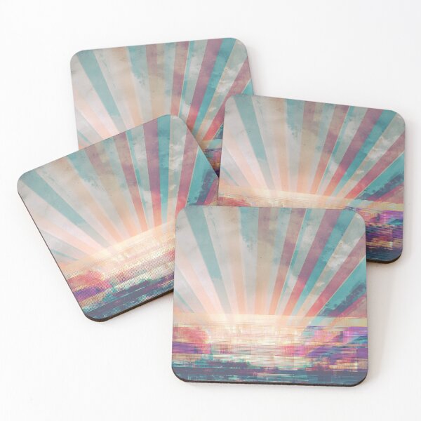 Item preview, Retro glitch sunburst designed and sold by Newrealis.