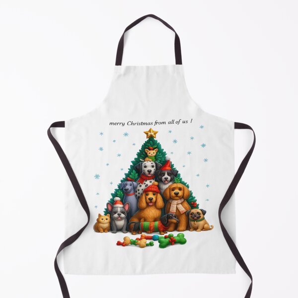 Item preview, 8D Dog Christmas Scene – Adorable Festive Puppy Ultra HD Dog Christmas Tree designed and sold by Gurjeetpixelart.
