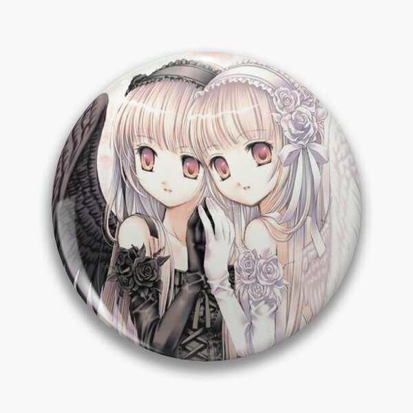 Item preview, Gothic & Sweet Lolita Angel Twins – Pastel Dark Fantasy Anime designed and sold by bunnyreeaa.