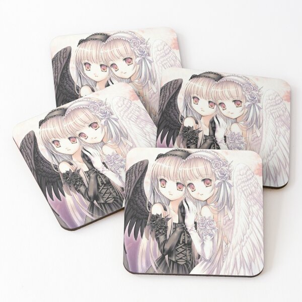 Item preview, Gothic & Sweet Lolita Angel Twins – Pastel Dark Fantasy Anime designed and sold by bunnyreeaa.